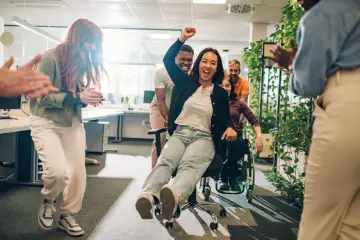 chinese-woman-being-pushed-by-african-american-col